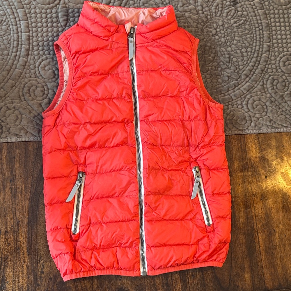 Hanna Andersson Coral Puffer Vest
